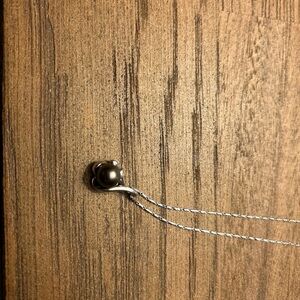 Maui Diver’s Tahitian Black Pearl and 14k white gold necklace